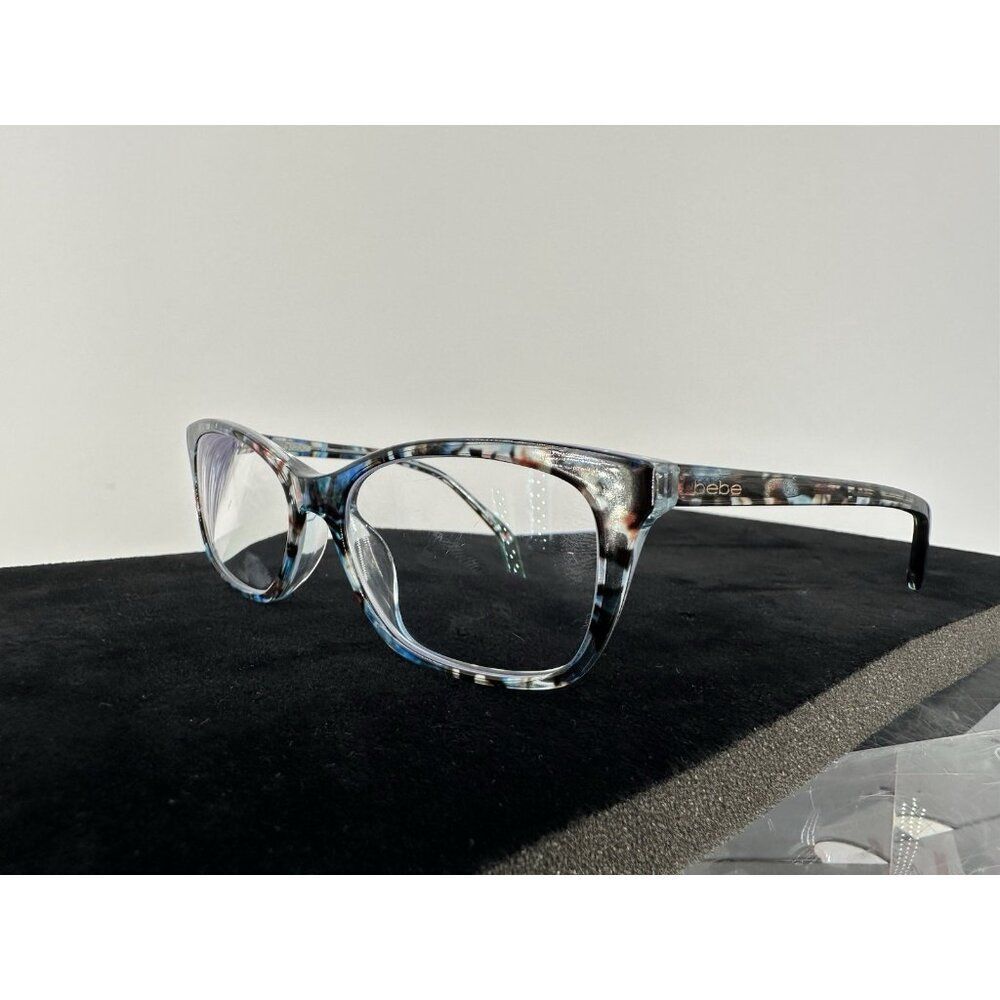 Bebe BB5145 400 Blue Floral 53-17-135 Eyeglasses Frames (C8-07) - Picture 6 of 13